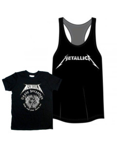 Duo-rocksæt | Metallica-tanktop til mødre & T-shirt til børn